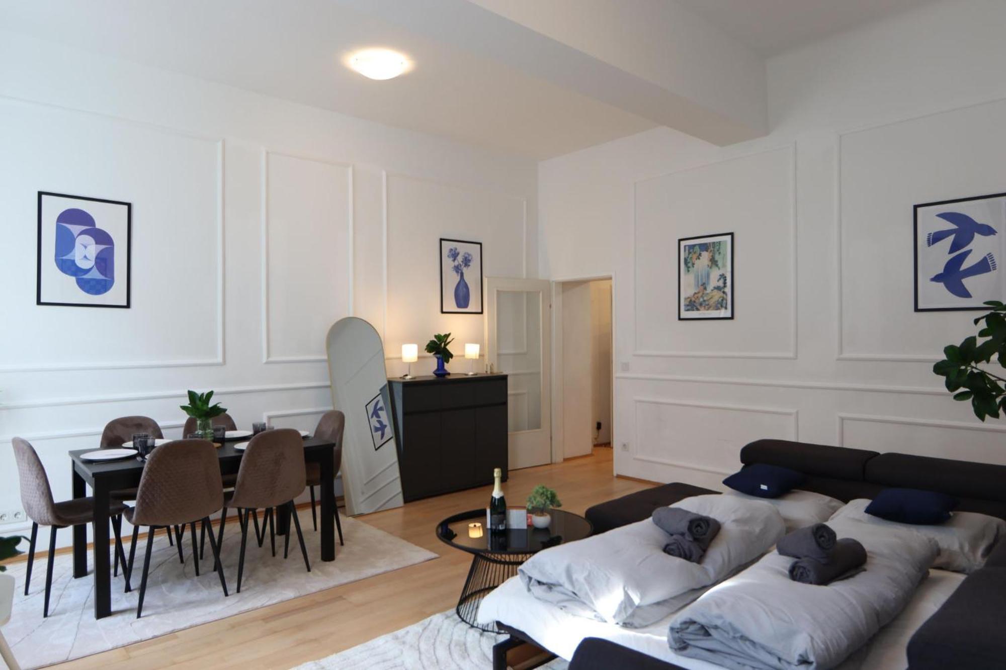 Wunderschoene Altbau-stil Apartment Wien